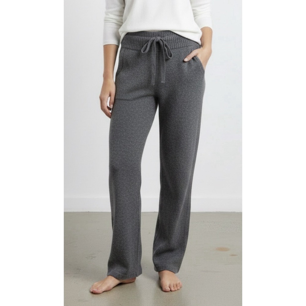 AE x Tru Kolors Wool Cashmere Knit Pants S Charcoal Gray Soft Girl Cozychic Gorp